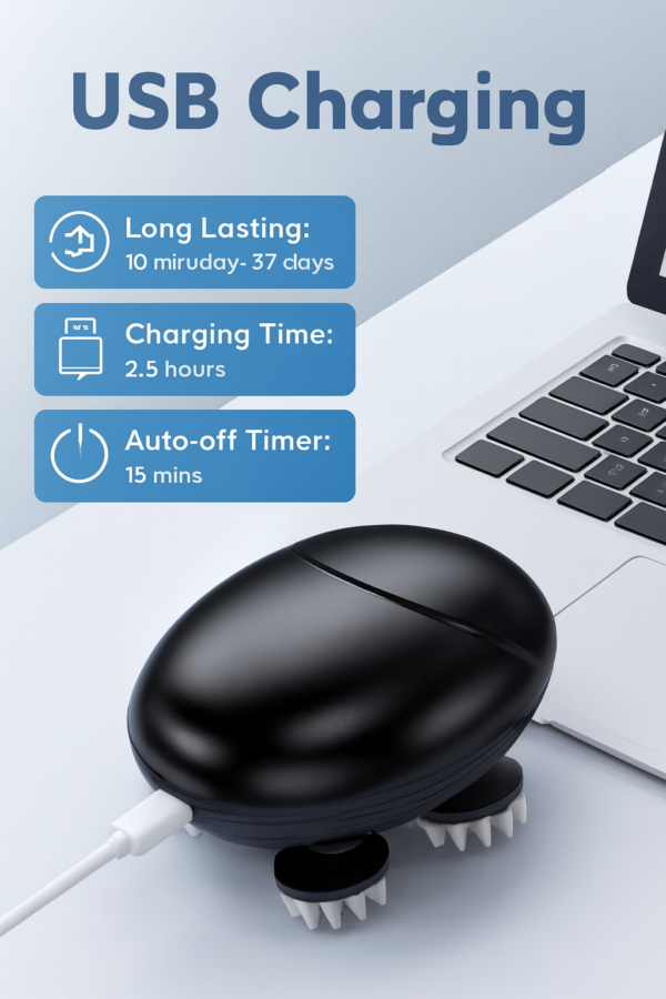 Advanced Hair Growth Serum with Scalp Massager Combo