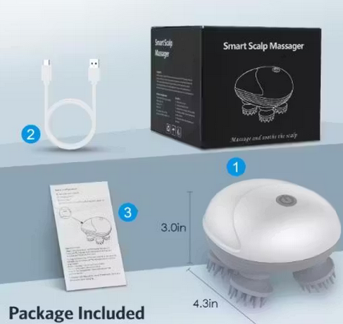 Electric massager | Best Electric Scalp Massager for Hair Growth, Relaxation & Stress Relief