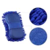 Premium Multi-Purpose Microfiber Cleaning Sponge with Elastic Grip | Scratch-Free for Cars, Bikes & Window Glass